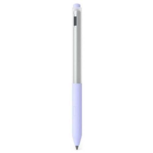 For Lenovo Precision Pen 3 Stylus Case Jelly Silicone Sleeve Pencil Protective Cover - Purple