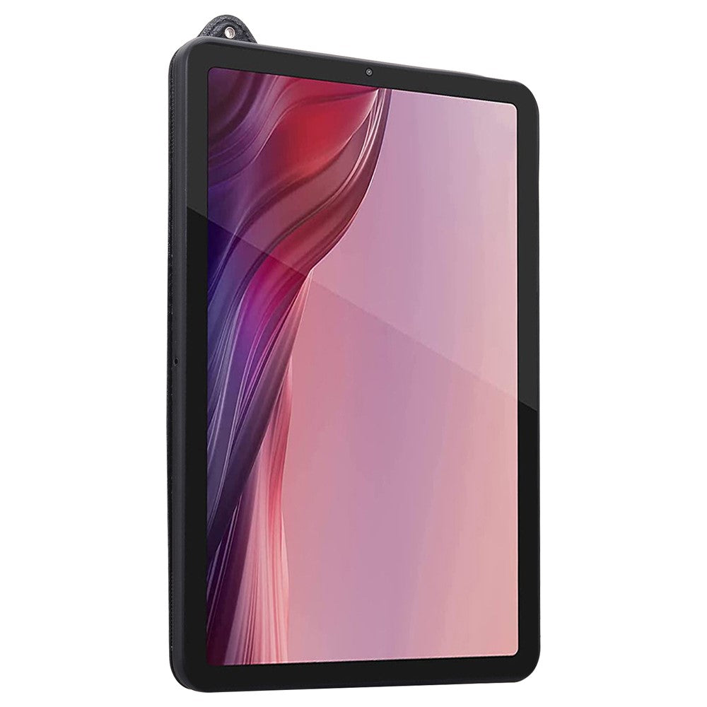 For Lenovo Xiaoxin Pad 11 2025 / Tab K11 Gen 2 TB336 / Tab M11 Case Hand Strap Kickstand Leather Tablet Cover - Black