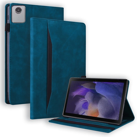 For Lenovo Xiaoxin Pad 11 2025 / Tab K11 Gen 2 TB336 / Tab M11 Case PU Leather Protective Folio Tablet Cover with Card Holder - Blue
