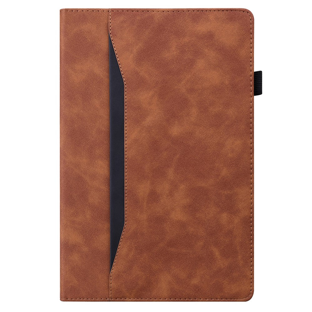 For Lenovo Xiaoxin Pad 11 2025 / Tab K11 Gen 2 TB336 / Tab M11 Case PU Leather Protective Folio Tablet Cover with Card Holder - Brown