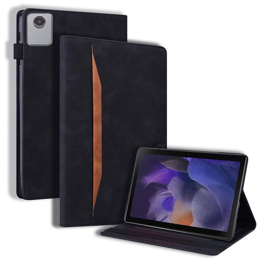 For Lenovo Xiaoxin Pad 11 2025 / Tab K11 Gen 2 TB336 / Tab M11 Case PU Leather Protective Folio Tablet Cover with Card Holder - Black