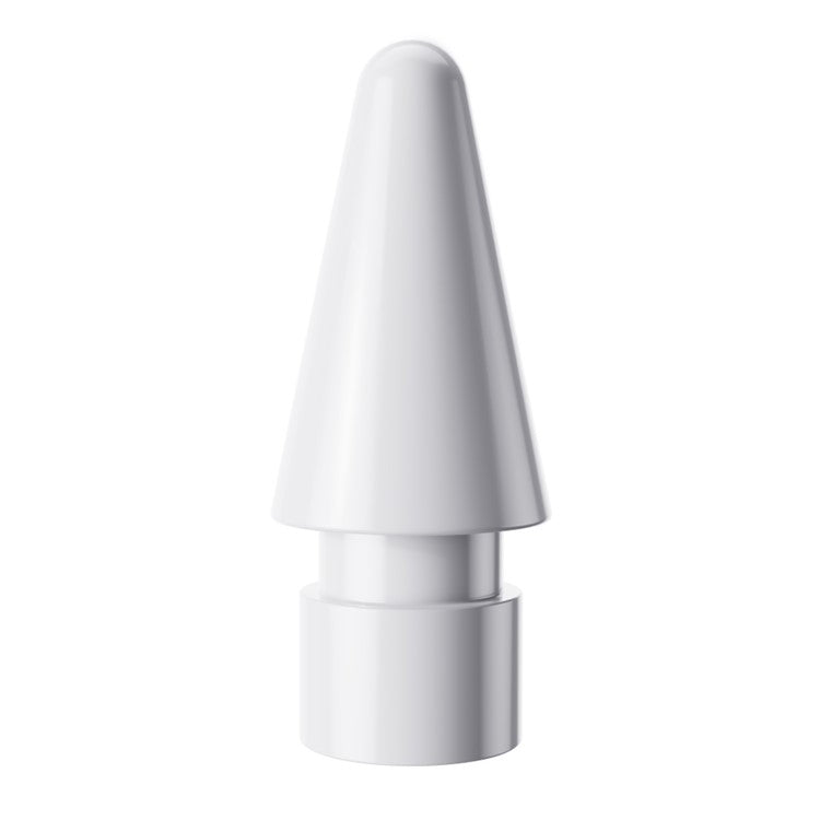 ESSAGER 3Pcs POM + 3Pcs PC Capacitive Pen Tip Set Replacement Pencil Tips for Drawing Writing Stylus Fine Nibs - White + Transparent