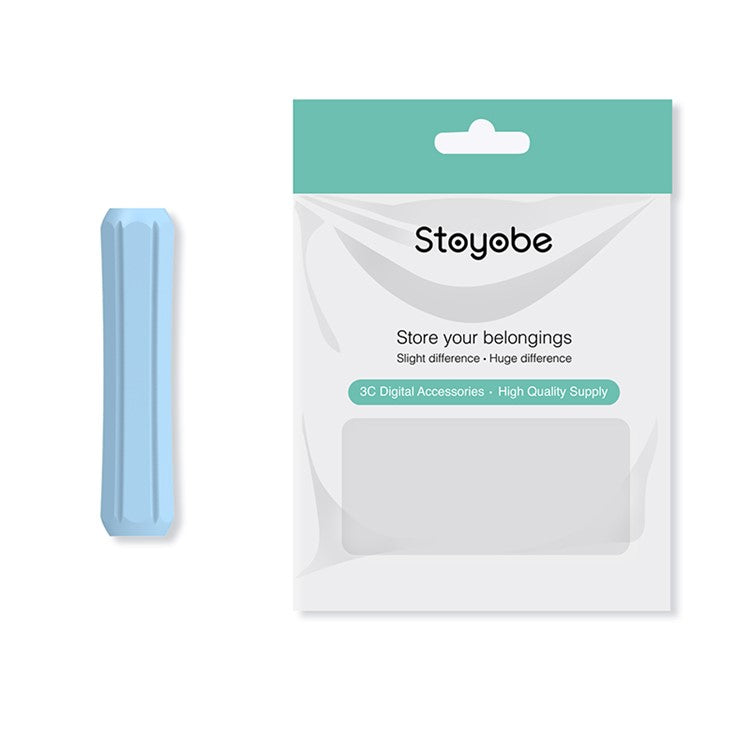 STOYOBE For Apple Pencil (1st / 2nd Generation) / Huawei M-Pencil Pen Grip Non-Slip Sleeve Silicone Stylus Pen Grip Cover - Baby Blue