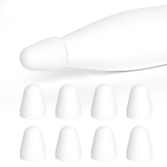 8Pcs / Set Stylus Pen Nib Cover for Xiaomi Smart Pen (Gen 2) , TPU Pen Tip Sleeve - White