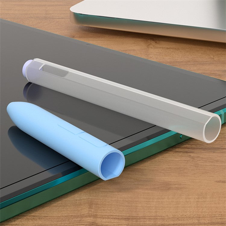 Stylus Pen Protective Sleeve for Xiaomi Smart Pen (Gen 2) , Silicone+PC Pencil Cover - White