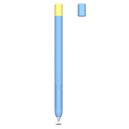 Protective Sleeve for Xiaomi Smart Pen (Gen 2) , Liquid Silicone Stylus Pen Cover with Dual Pen Caps - Sky Blue