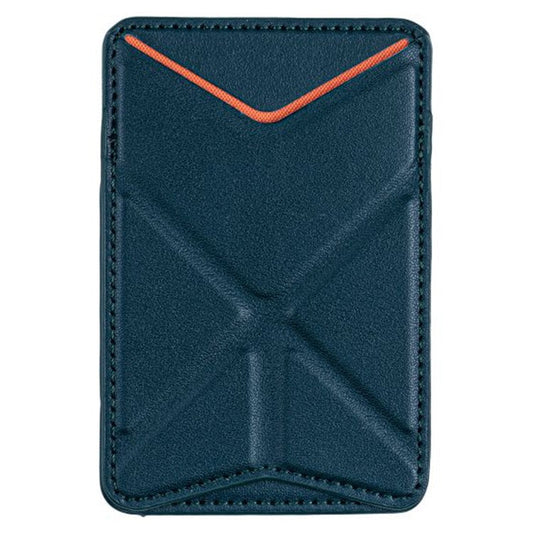 MRC051 Phone Wallet Card Holder Compatible with MagSafe Origami Kickstand - Blackish Green