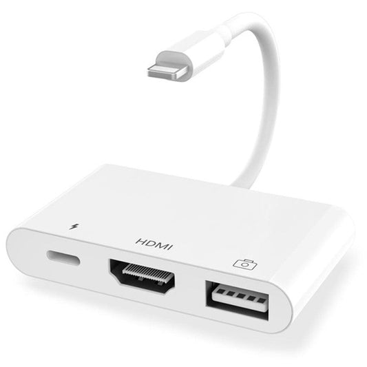 Lightning to HDMI HD Multi-function 3-IN-1 OTG Convertor Adapter