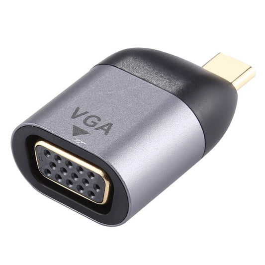 Type-C Male Head to VGA DB15P Female Head Adapter
