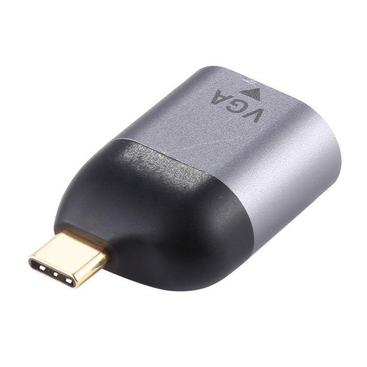 Type-C Male Head to VGA DB15P Female Head Adapter