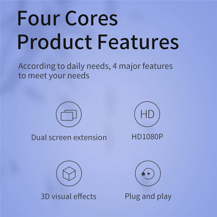 MINDPURE AD013 1920x1080P 60Hz DVI to VGA Male to Female Adapter Cable for Projectors Monitors
