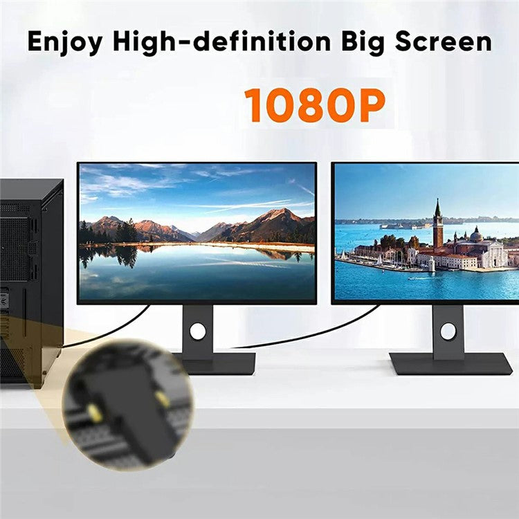 MINDPURE AD048 24+5 DVI Female to HDMI Male HD Video Adapter Two-Way Conversion Converter