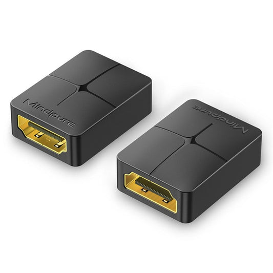 MINDPURE AD046 HDMI Female to Female Adapter 4K HDMI 2.0 HD Video Connector