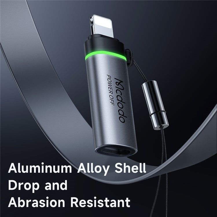 MCDODO OT-2590 Type-C Female to Lightning Male 36W Adapter Data Transmission Auto Power Off