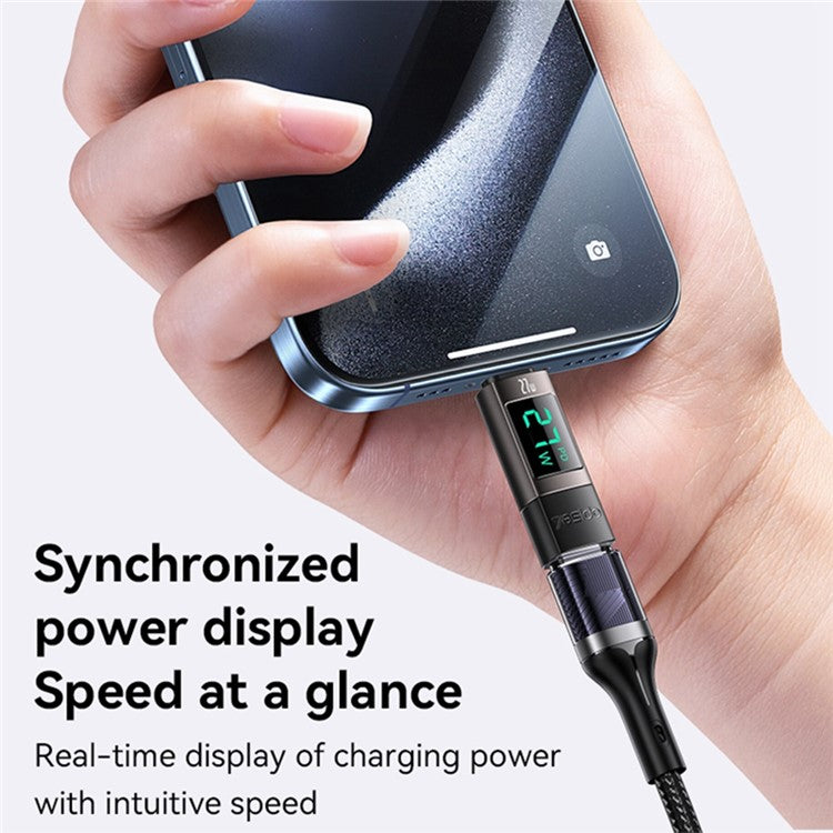 YESIDO GS25 CTOL 27W Fast Charging Lightning Extender Adapter 8-Pin Male to Type-C Female Converter