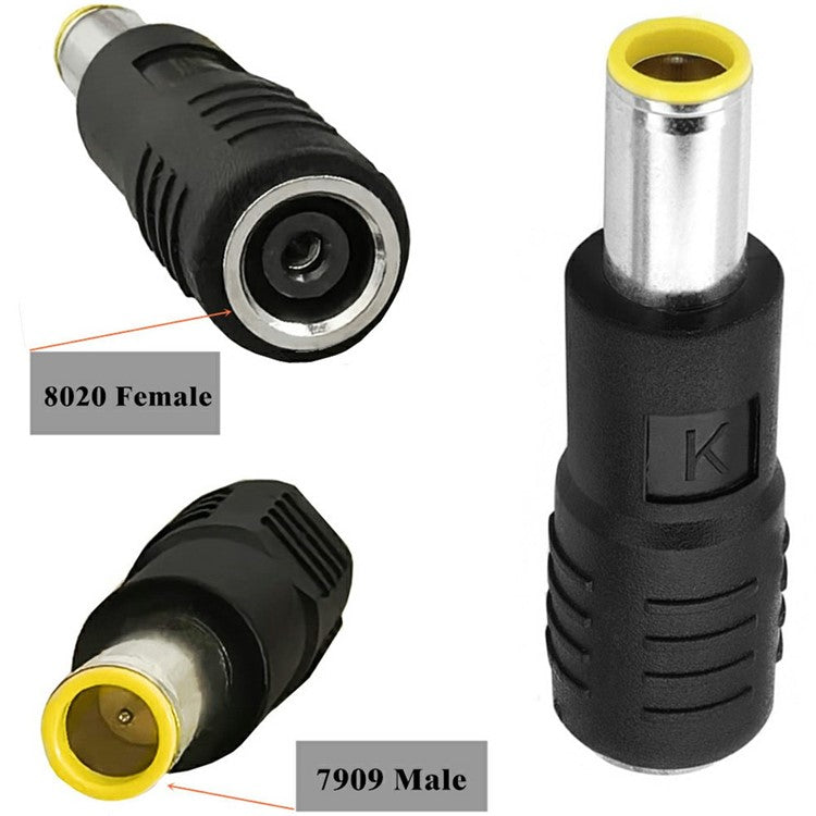 DC7909 Male to DC8020 Female Adapter for Solar Panel Compatible with Explorer Series 1500 / 2000 Power Stations