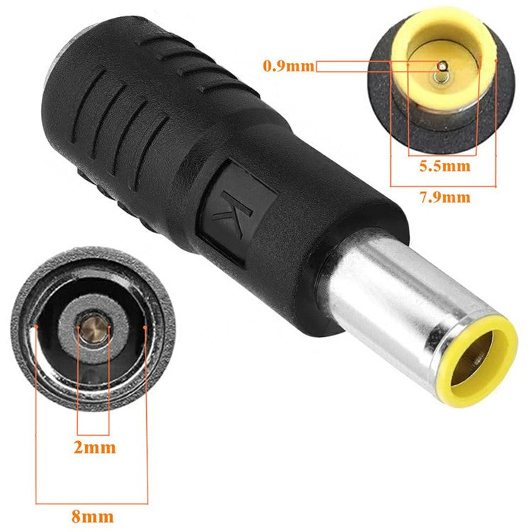 DC7909 Male to DC8020 Female Adapter for Solar Panel Compatible with Explorer Series 1500 / 2000 Power Stations