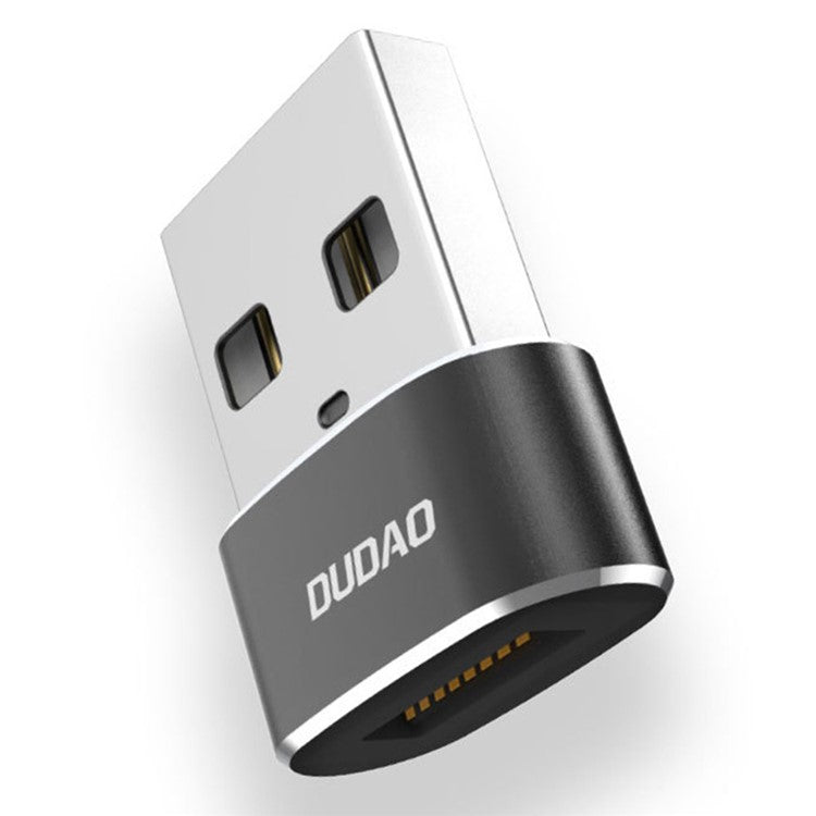 DUDAO L16AC For iPhone 15 USB Male to USB-C Female Adapter Charging Data Transfer OTG Converter