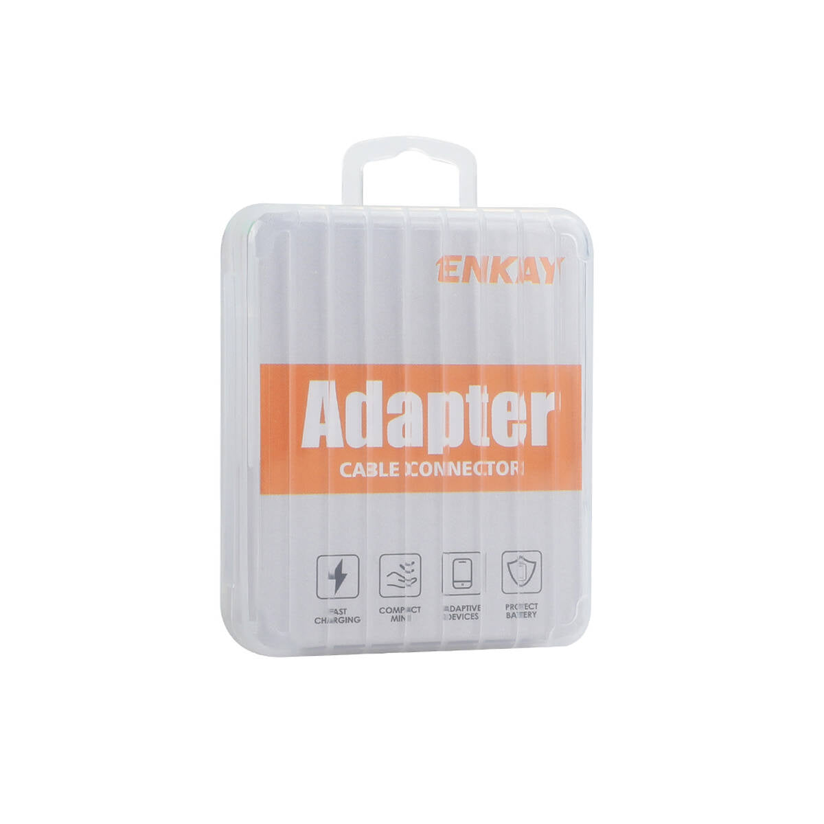 For Universal ENKAY Aluminium Alloy 8Pin to Type-C Adapter iP to USB-C Converter for iPhone 15 / 16 Series - Golden