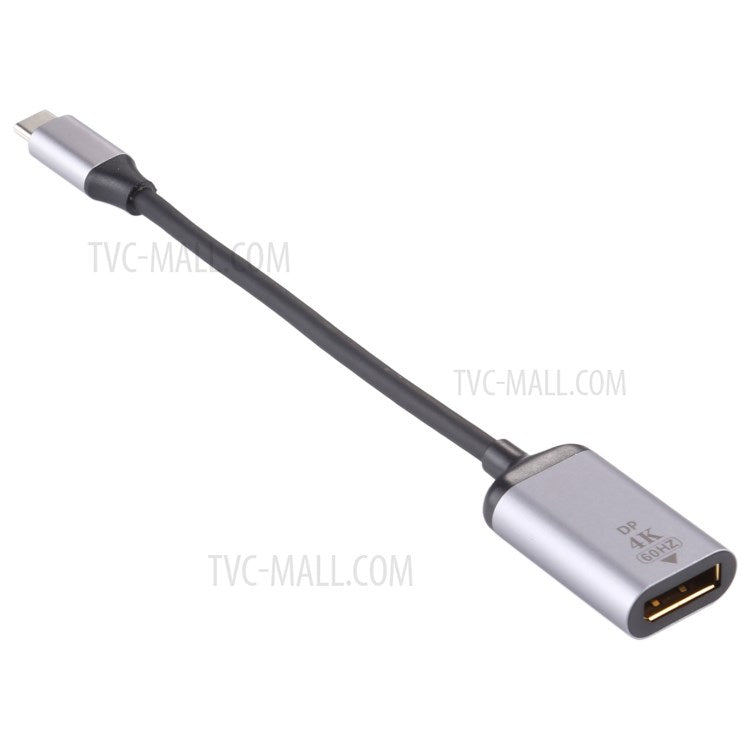 4K 60HZ DP Display Port Famale to Type C Male Adapter Cable for MacBook Air 12