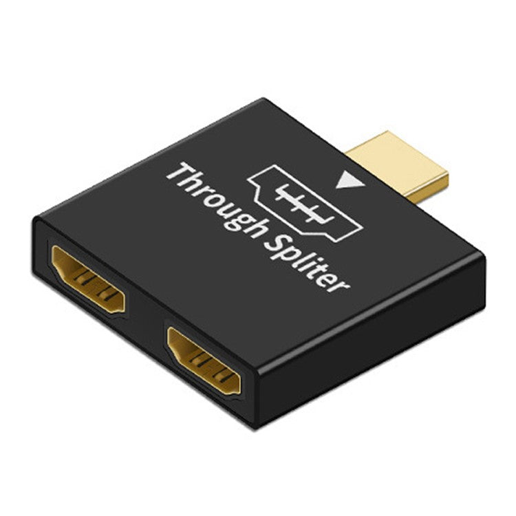 HDMI Male to Dual HDMI Female 1 to 2 Way Splitter Adapter for HD TV Hot DH Xbox Blueray DVD Players PS3
