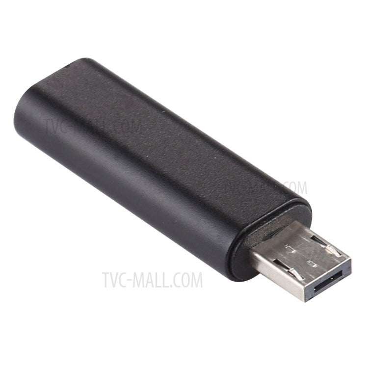 19V Type C Female to PD Male Aluminum Alloy Adapter Converter for ASUS - Black