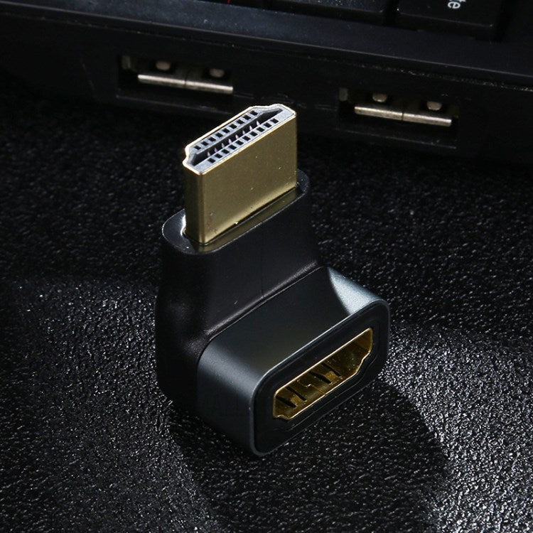 90 Degree Right Angle Adapter HDMI Male to Female HDMI Elbow Connector