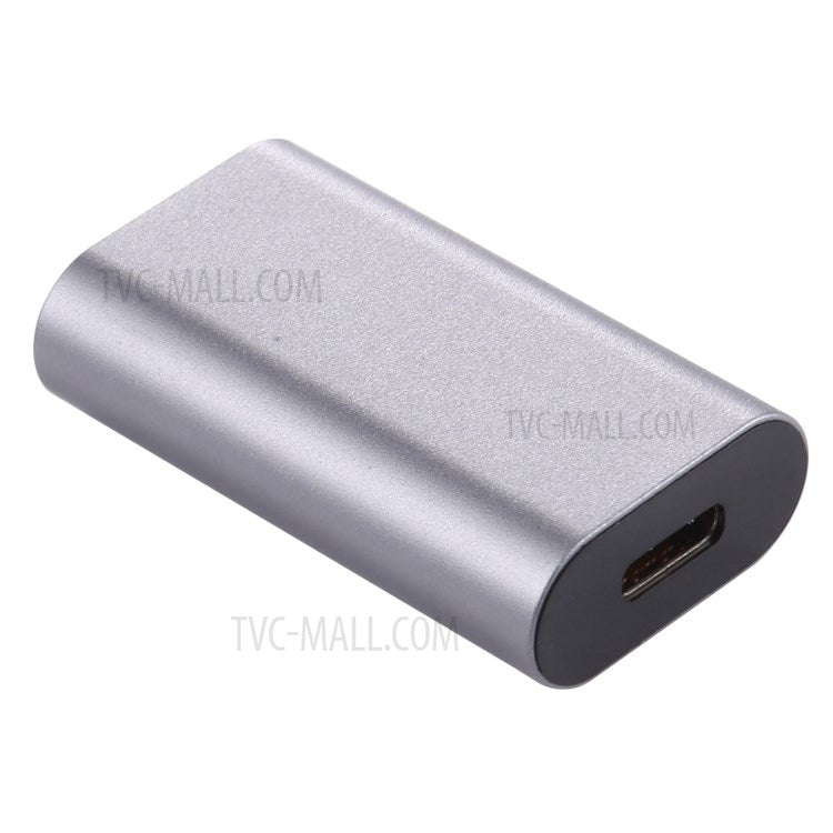 4K 60Hz USB 3.1 Type C Female to Mini DP Female Adapter Converter Silver for MacBook Chromebook Pixel
