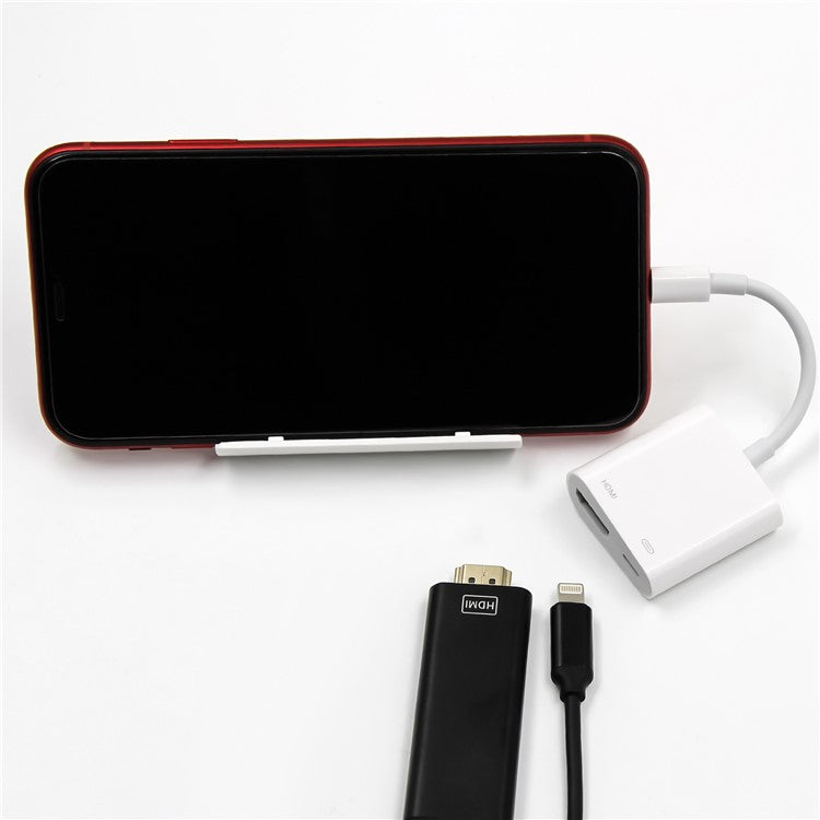 Lightning to HDMI Digital AV Adapter 1080P Converter for HDTV/Projector/Monitor