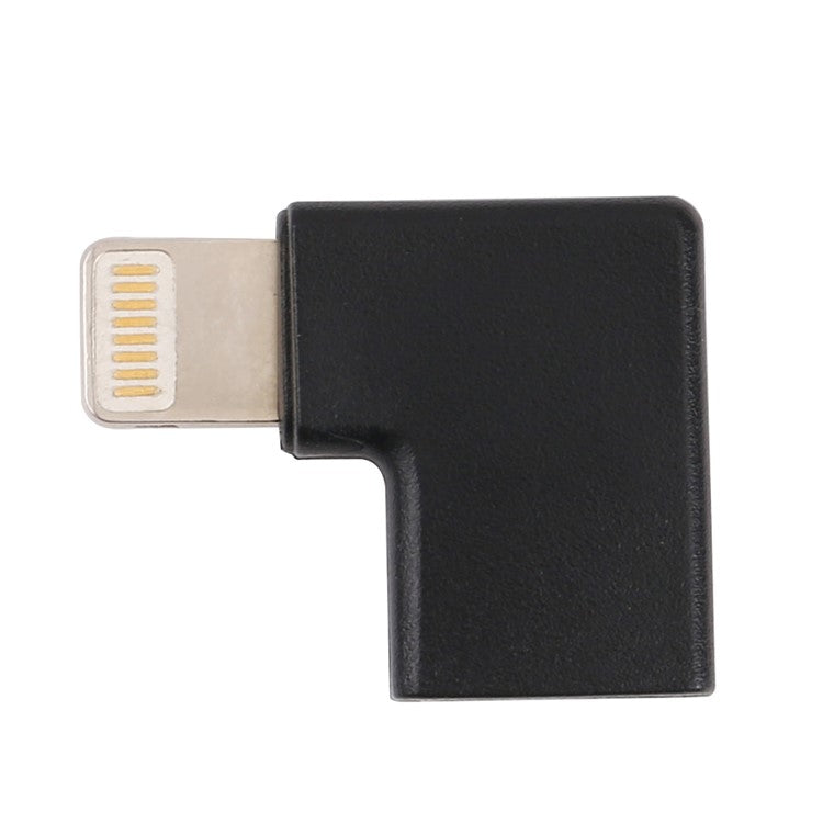 8 Pin Male to Type-C Female Elbow Charging Adapter Connector for Huawei Xiaomi iPhone