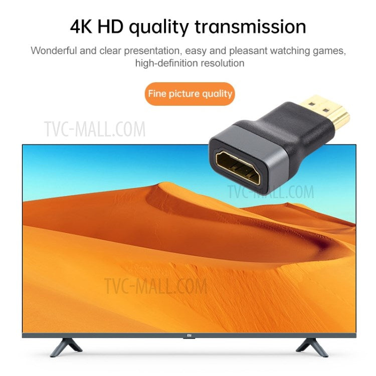 1080P HDMI Female to HDMI Male Adapter Gold Plated Connector for LCD Monitor HDTV Projector DVD