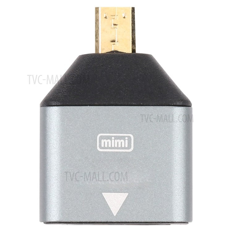 Micro HDMI Male to HDMI Female Gold Plated Connector HD Connection Adapter for Monitor HDTV Projector