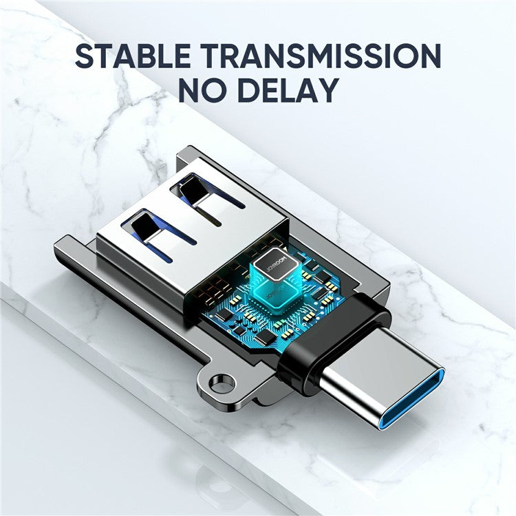 JOYROOM S-H151 Type-C Male to USB Female Adapter Data Transmission Charging Converter Connector