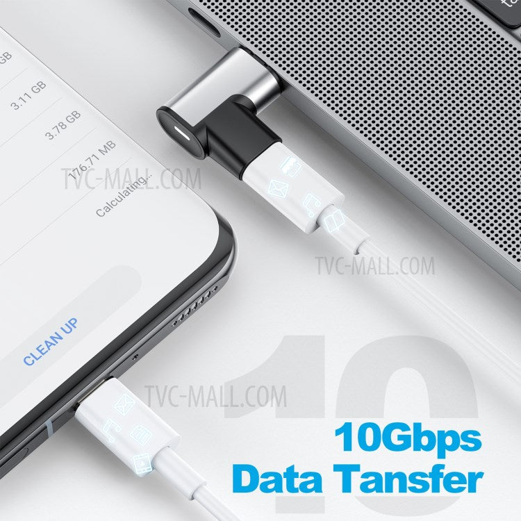 Gold-plated Pins Type-C 100W Fast Charging Magnetic Adapter Connector