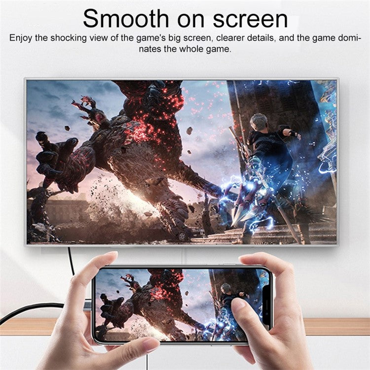 Portable 2-in-1 4K 60Hz DP Male to Type-C Charging + Type-C Female Adapter