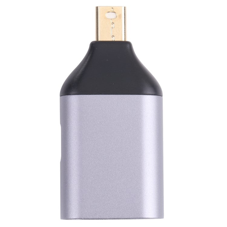 Portable 2-in-1 4K 60Hz Mini DP Male to Type-C Charging + Type-C Female Adapter Converter