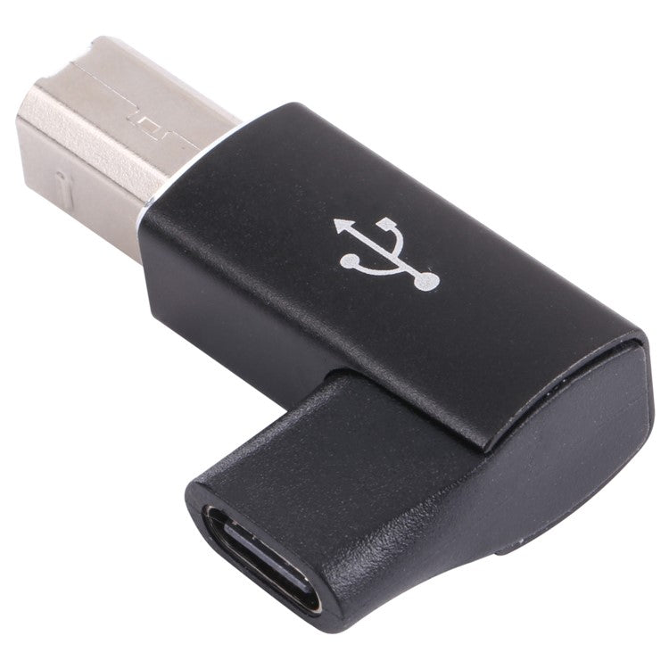 Type-C Female to MIDI Male Adapter Converter for Electric Piano Printer - Black