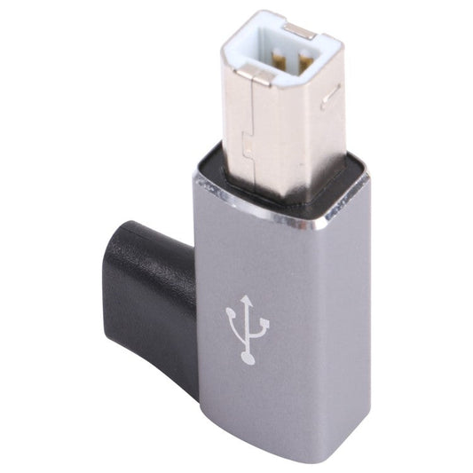 Type-C Female to MIDI Male Adapter Converter for Electric Piano Printer - Grey