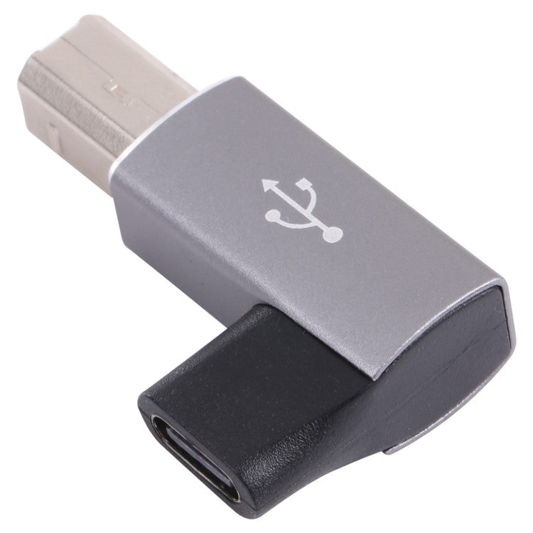 Type-C Female to MIDI Male Adapter Converter for Electric Piano Printer - Grey