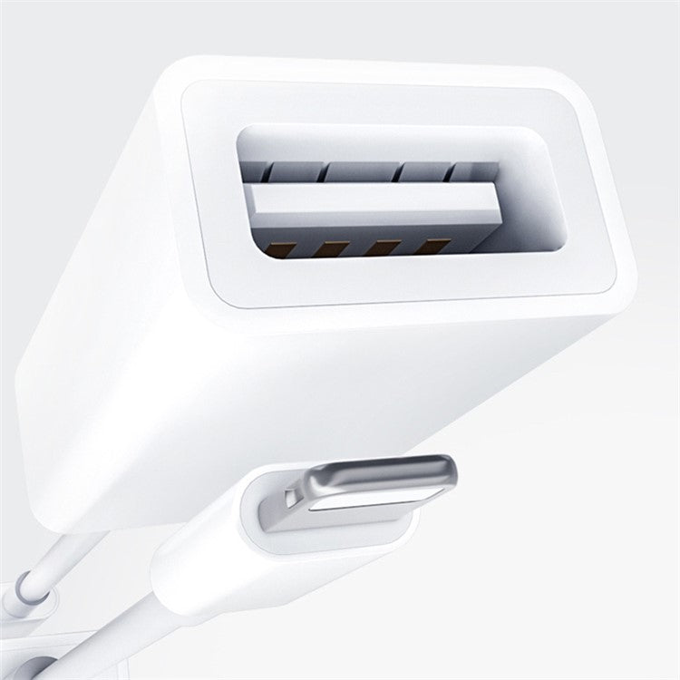 YESIDO GS10 USB 3.0 to Lightning OTG Adapter Converter for iPhone 12 11 Pro Xs Max XR X 8 7 6