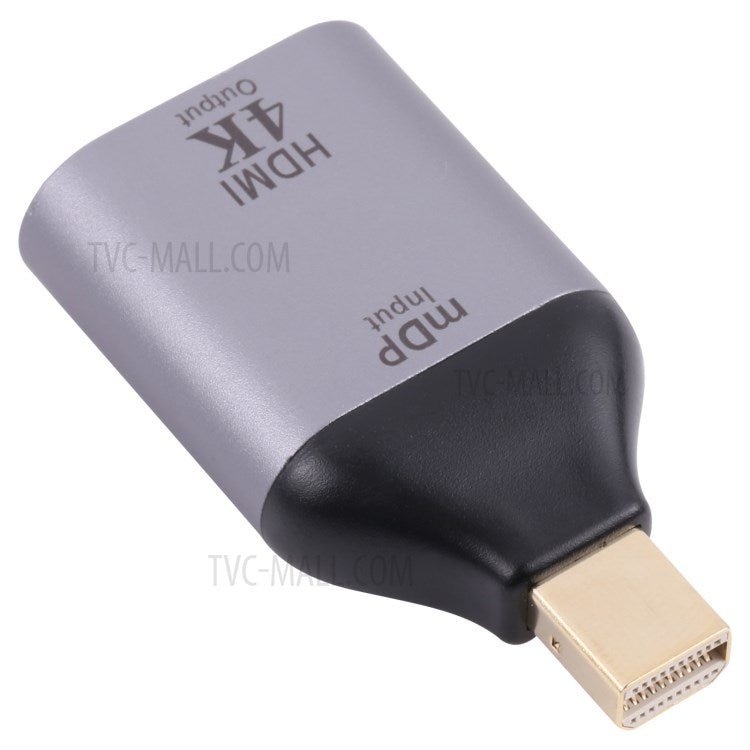 4K 30Hz HDMI Female to Mini DP Male Gold Plated Plug Adapter for Monitor HDTV Projector