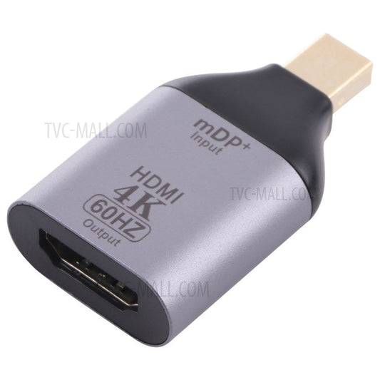 4K 60Hz HDMI Female to Mini DP Male Gold Plated Plug HD Video Adapter for Monitor HDTV Projector