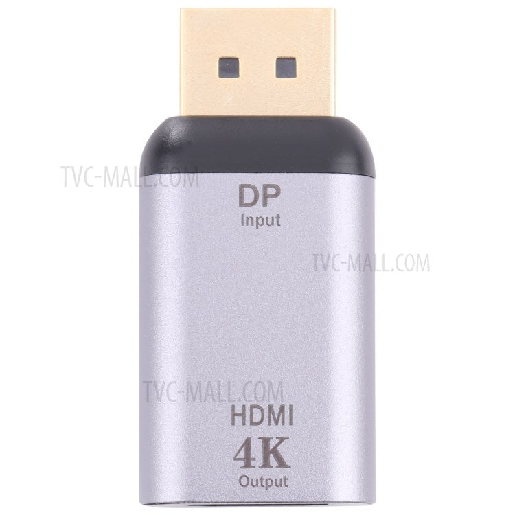 4K 30Hz HDMI Female to DP Male HD Video Adapter Converter for HDTV Monitor Projector
