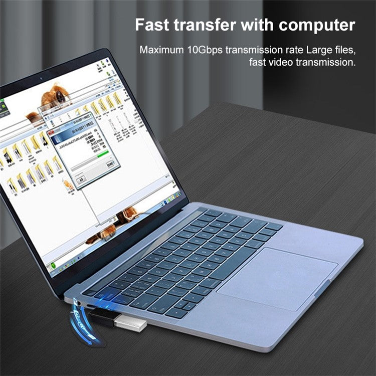 USB Female to USB Male Right Angle Data Fast Transfer Charging Adapter Converter