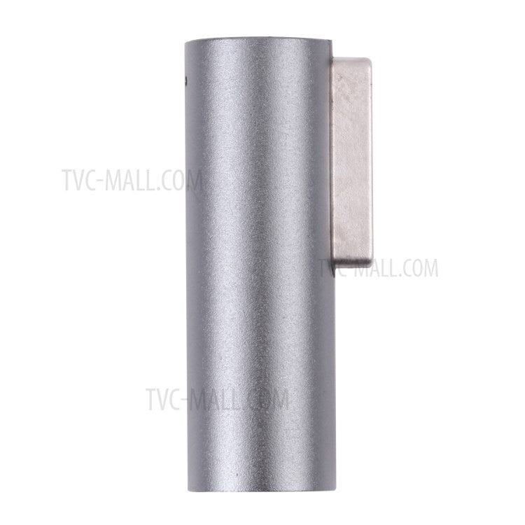 DC 5.5x2.1mm Female to Compatible with MagSafe 2 Male Converter PD Fast Charging Metal Adapter