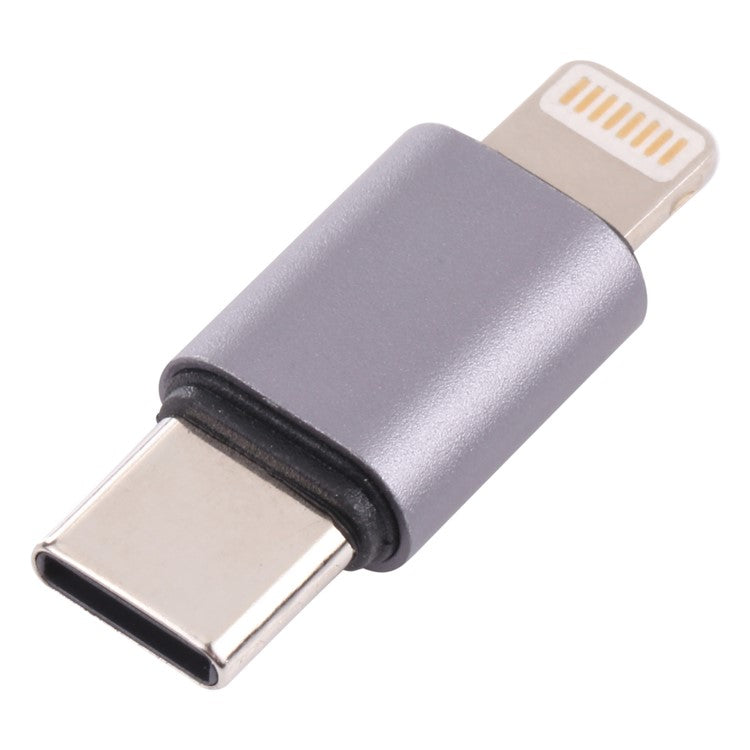 Type-C Male to Lightning Male Connector OTG Adapter for Charging Data Transmission