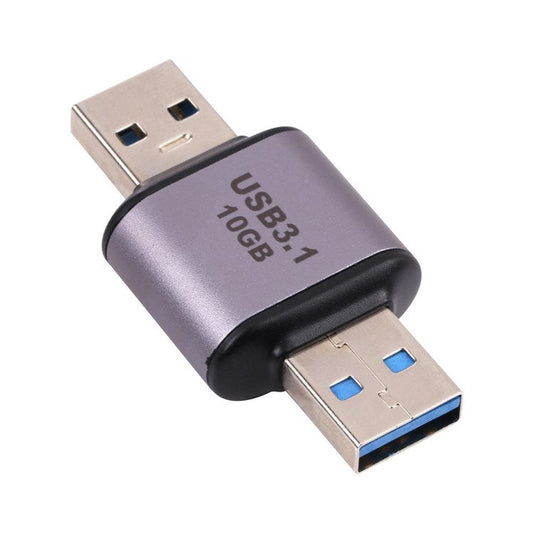 USB 3.1 Male to Male Adapter Aluminum 10Gbps High-Speed Data Transfer for Laptop Computer