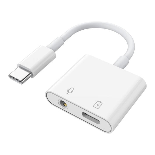 MH-CM33S USB C to 3.5mm Headphone Audio Adapter for Samsung / iPhone15 Series DAC Type-C Jack AUX Dongle Cord Converter