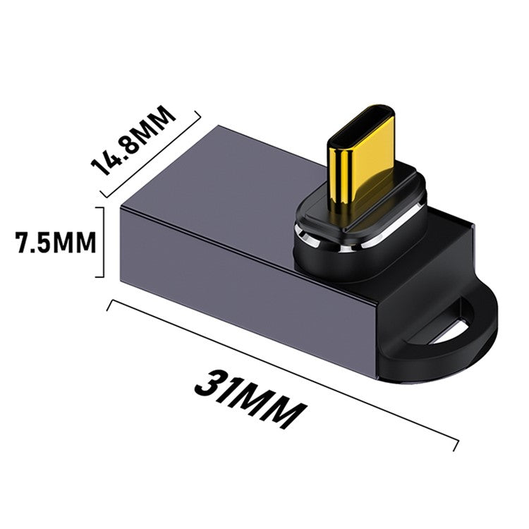 10Gbps Type-C to USB Male to Female Magnetic Converter Mini OTG Adapter