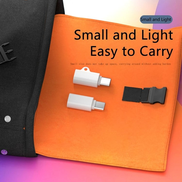 Gen3 PD Fast Charging Adapter Type-C Male to iP Female Converter Fast Data Transmission Speed